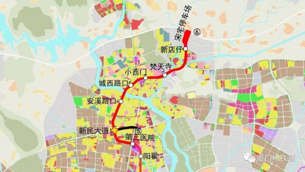 解读|厦门地铁6号线线路走向及站点介绍